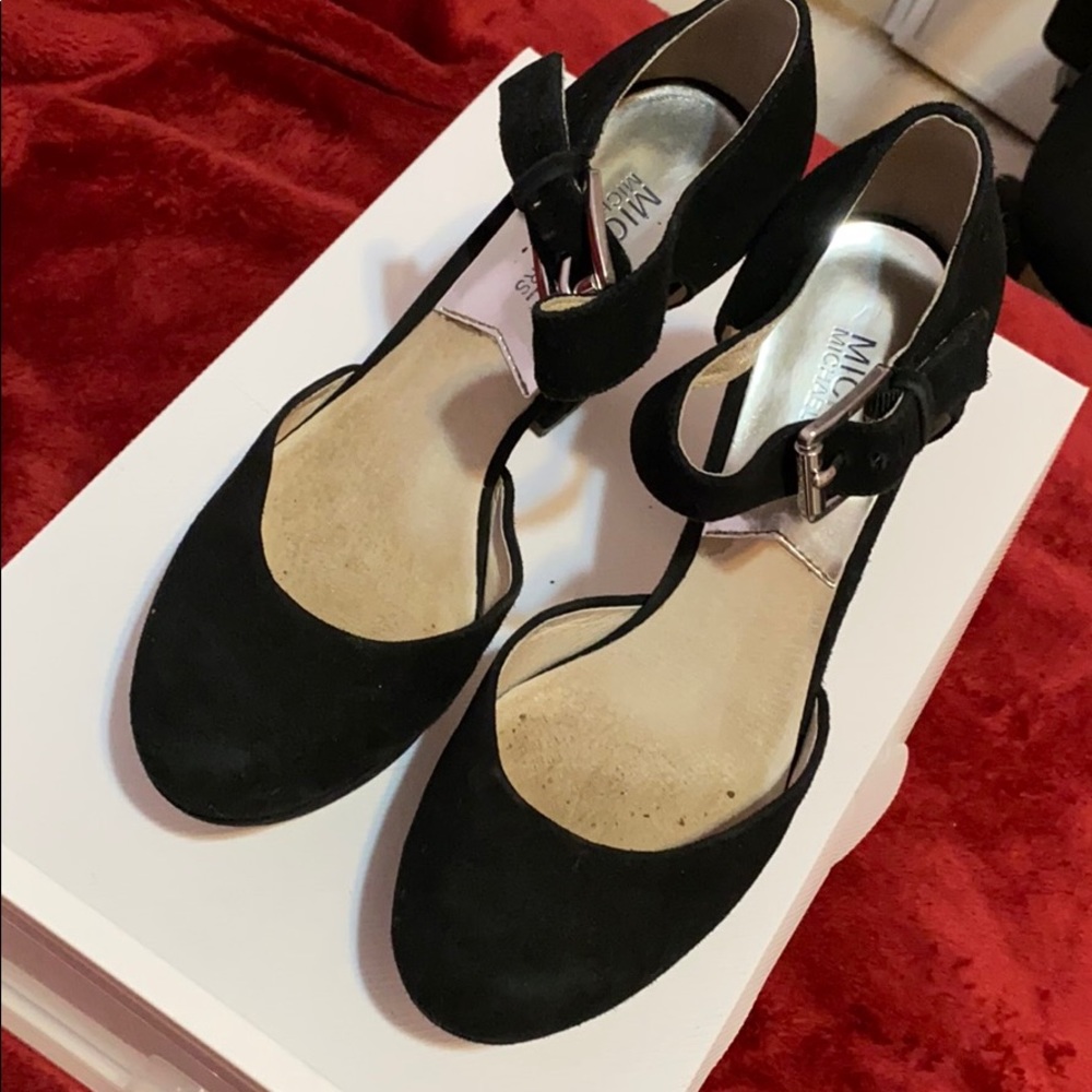 Black heels